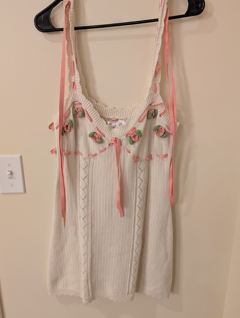 Betsey Johnson x Forever 21 | Crochet Floral Mini Dress